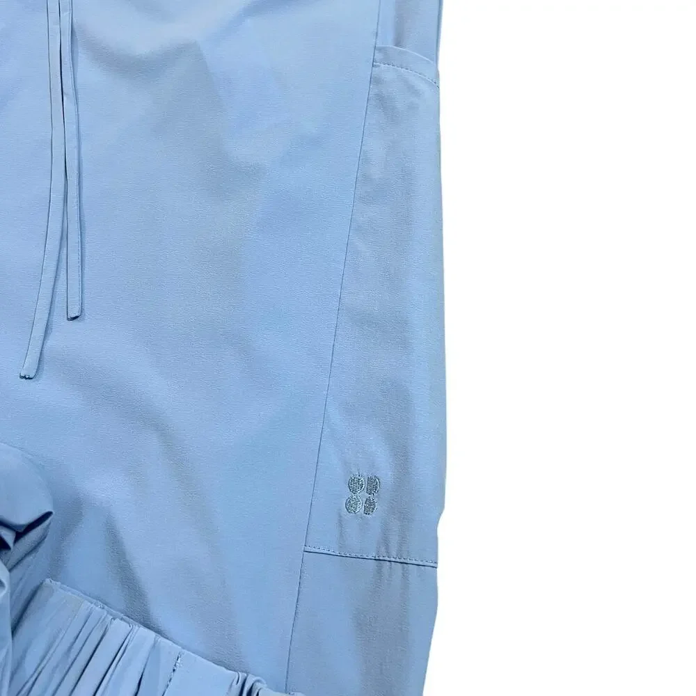 Sweaty Betty Karma Jumpsuit w Pockets Medium Regatta Blue Blouson Athleisure New